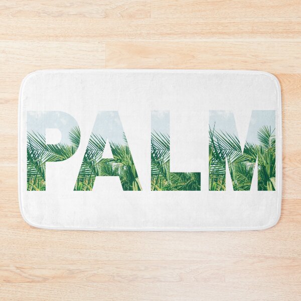 Item preview, Palm Trees-Typography designed and sold by kmsphotography.