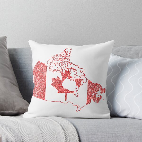 Item preview, Canada Map Design designed and sold by Naoswestvillage.