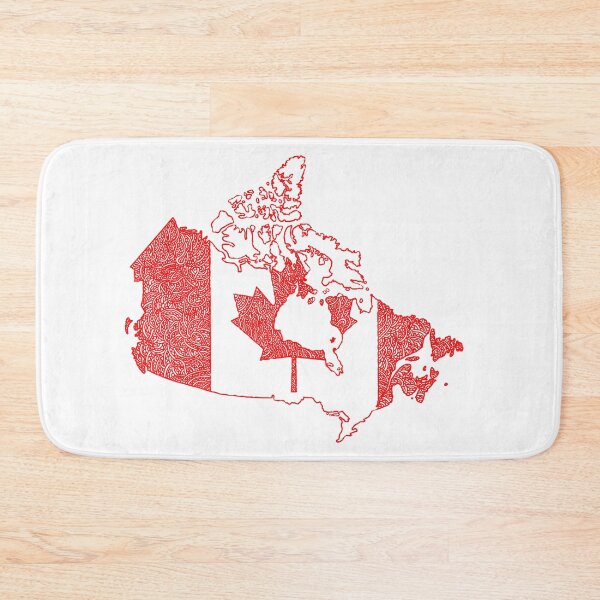 Item preview, Canada Map Design designed and sold by Naoswestvillage.