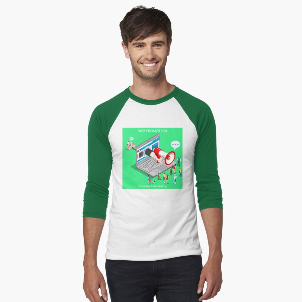 Artikel-Vorschau von Baseballshirt mit 3/4-Arm, designt und verkauft von aurielaki.