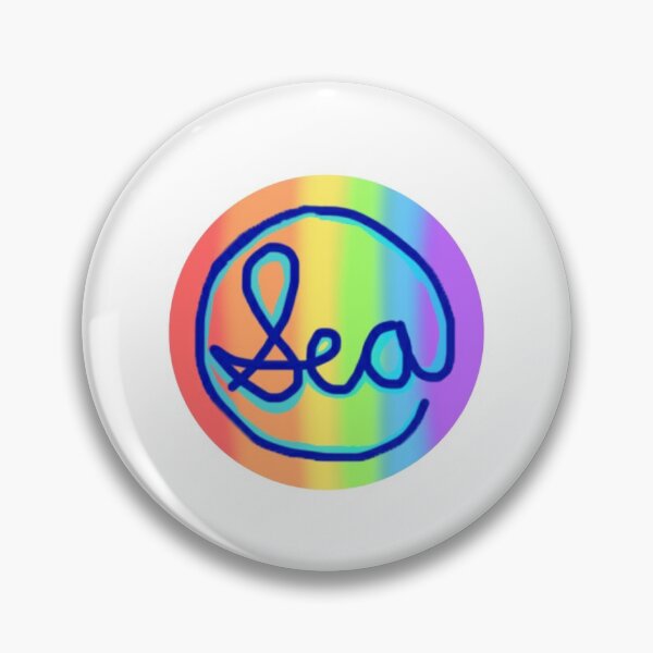 Logo arc-en-ciel Badge