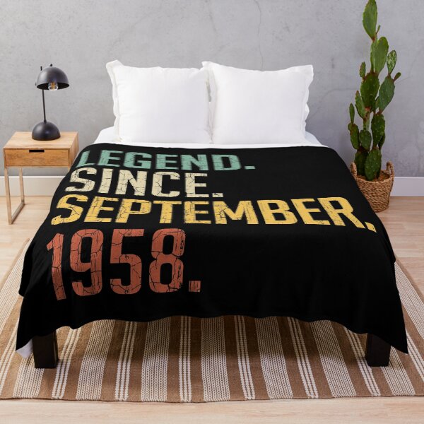 Item preview, Legend Since September 1958 62nd Birthday Gift 62 Years Old Vintage September 1958 designed and sold by Takatv.