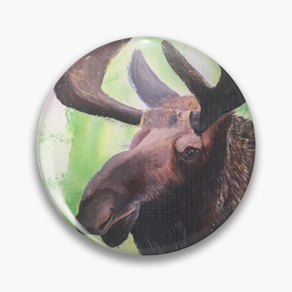 Item preview, Moose-Green designed and sold by Austin Fabinski Art.