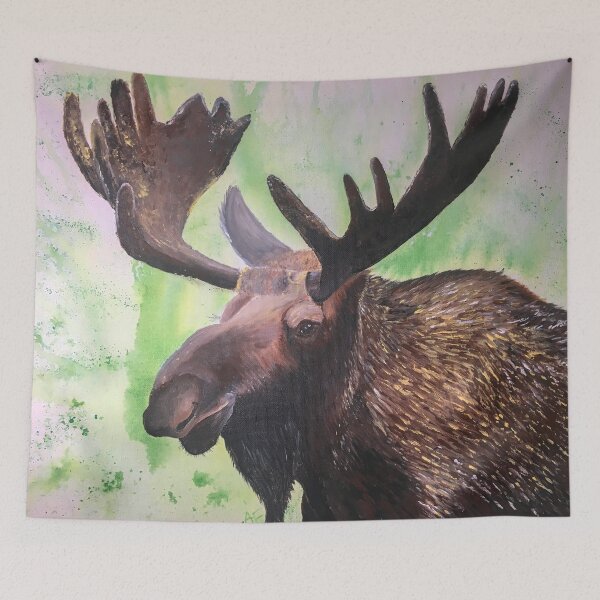 Item preview, Moose-Green designed and sold by Austin Fabinski Art.