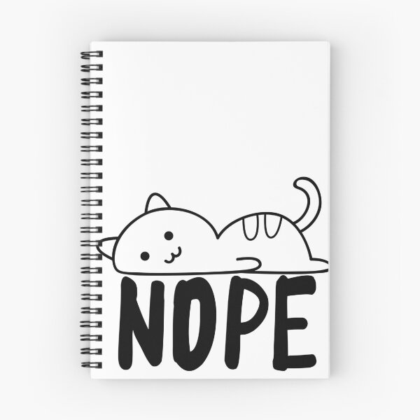 Item preview, Nope Lazy Cat - ver 2 designed and sold by DzineMon.