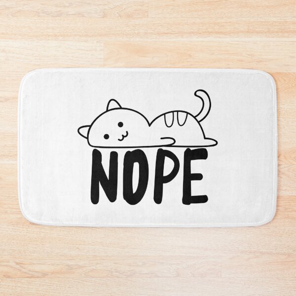 Item preview, Nope Lazy Cat - ver 2 designed and sold by DzineMon.