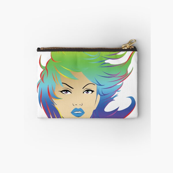 Item preview, Girl with the Rainbow hair designed and sold by Heather Herbert.