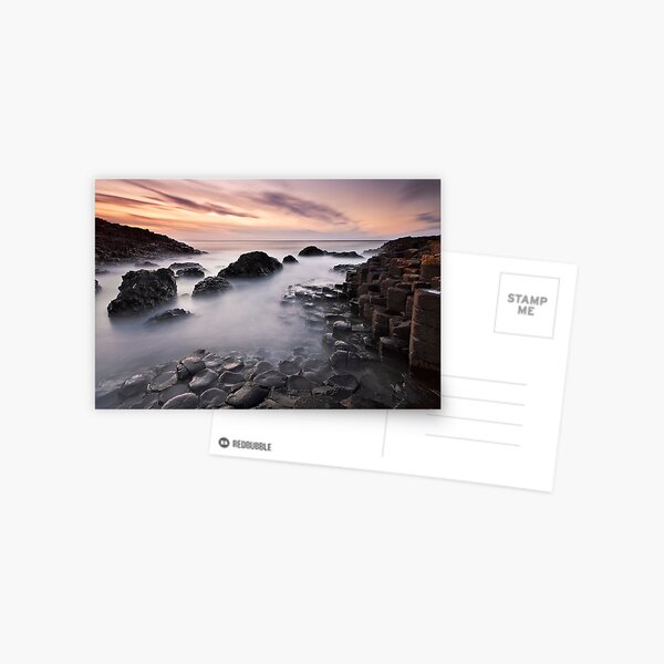 Giants Causeway at Twilight Postcard