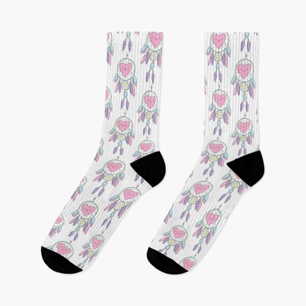 Artikelvorschau, Herz-Traumfänger, kawaii Traumfänger, Traumfänger entworfen und verkauft von Terevela.