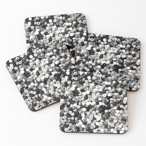 Item preview, Black And White Beads Design Very Hard Annoying Frustrating Difficult Jigsaw Puzzle designed and sold by Gramsta.