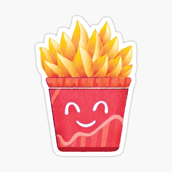 Cactus Crisps Glossy Sticker