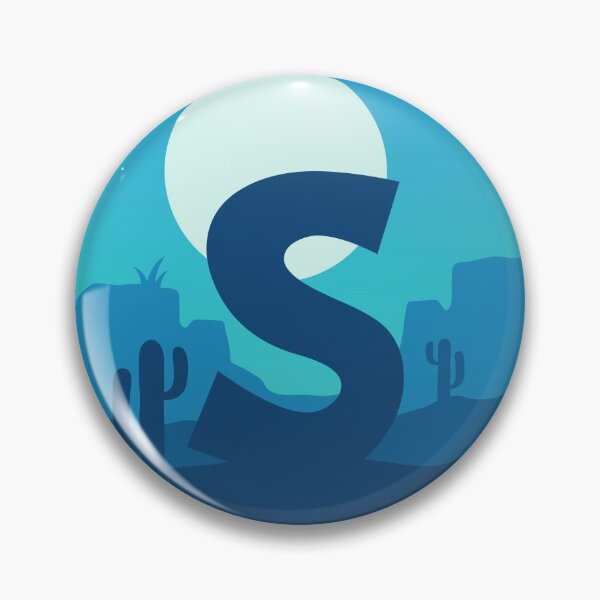 Item preview, Letter S - Blue Sky at Night designed and sold by pixelinga.