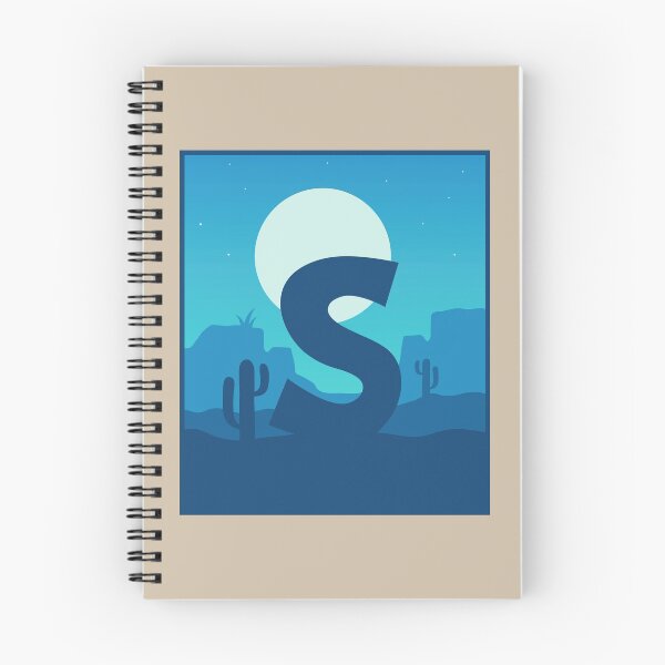Item preview, Letter S - Blue Sky at Night designed and sold by pixelinga.