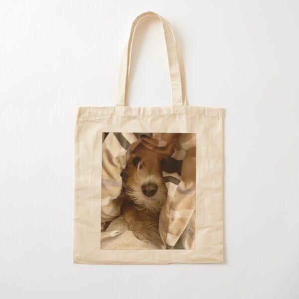 Peek-A-Boo Cotton Tote Bag