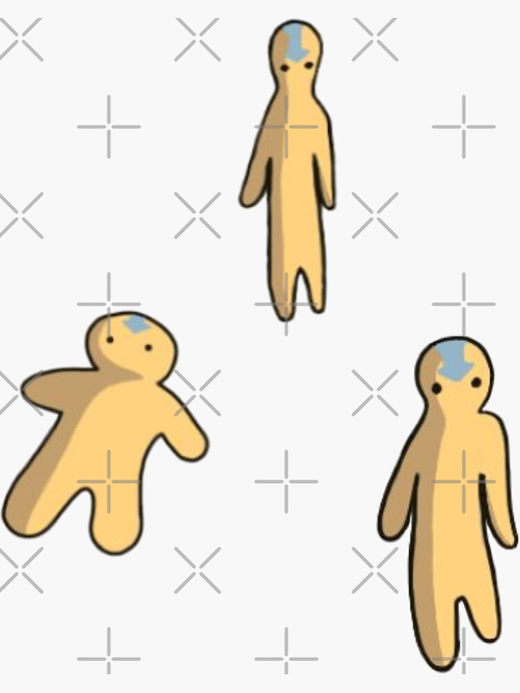 "Unfried Dough Avatar pack" Sticker for Sale by c17b Redbubble