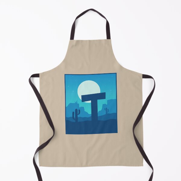 Item preview, Letter T - Blue Sky at Night designed and sold by pixelinga.