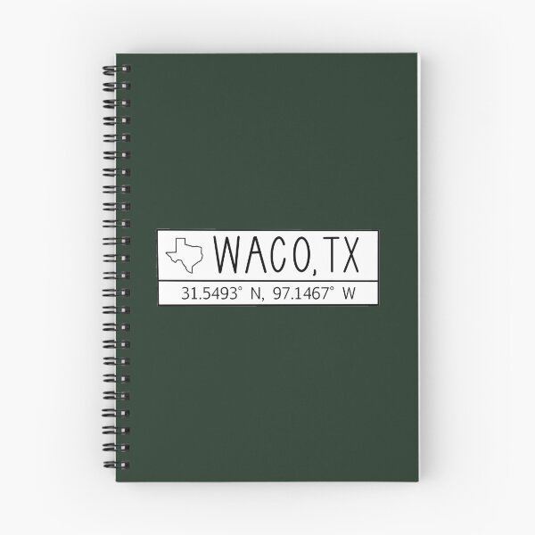 Item preview, Waco Texas Coordinates designed and sold by Emily Designs.