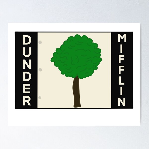 Artikel-Vorschau von Dunder Mifflin Flagge, designt und verkauft von buggbailey.