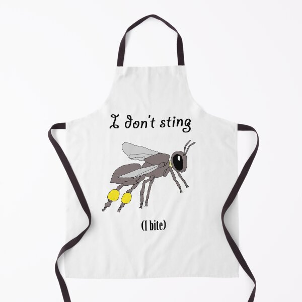 Item preview, I don't sting (I bite) (smaller design) designed and sold by BeeBabette.