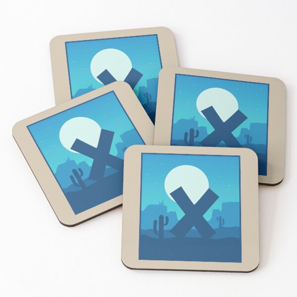 Item preview, Letter X - Blue Sky at Night designed and sold by pixelinga.