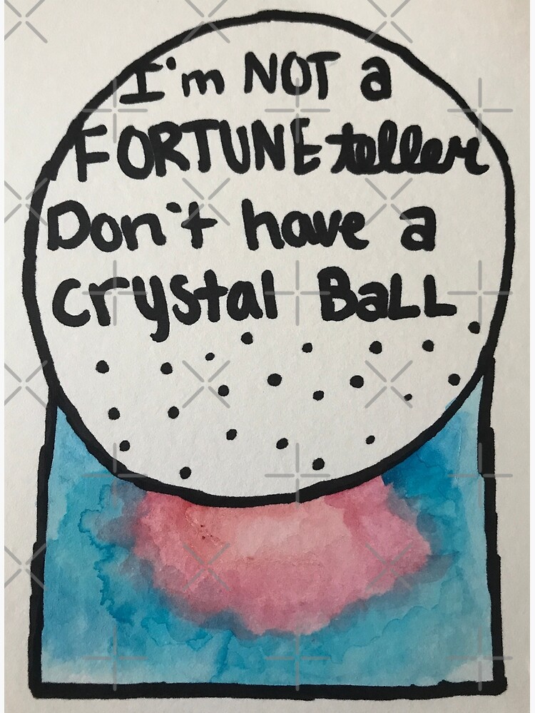 "Maroon 5 Fortune Teller" Poster by ashshaiv Redbubble