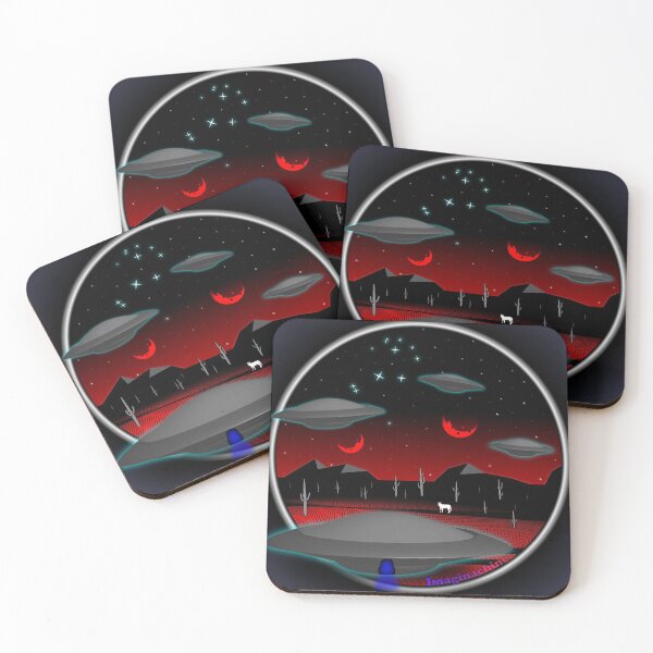 Item preview, Visitors from across the galactic void designed and sold by imaginachine.