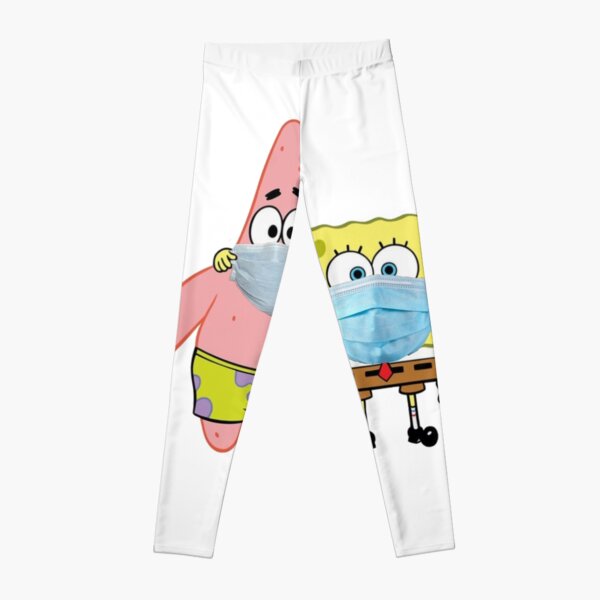 Spongebob and Patrick Leggings for Sale by boobbaLEX