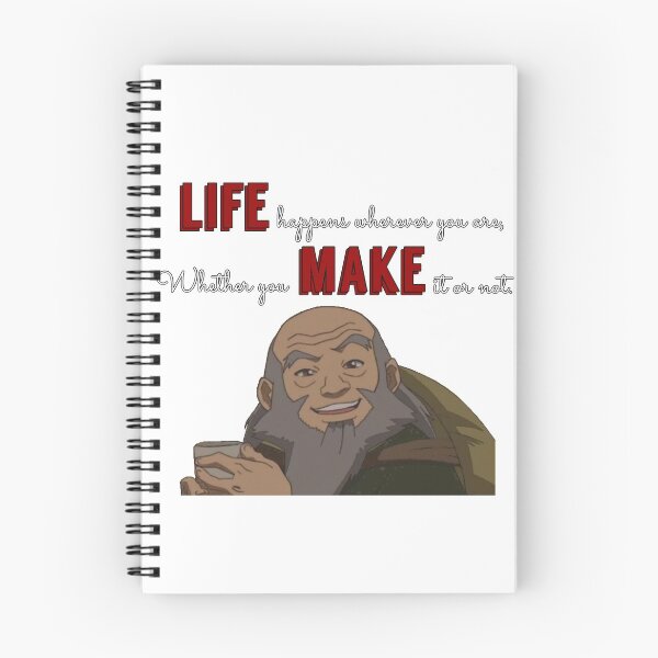 Item preview, Uncle Iroh - Life happens wherever you are, whether you make it or not. designed and sold by Maikeru18.