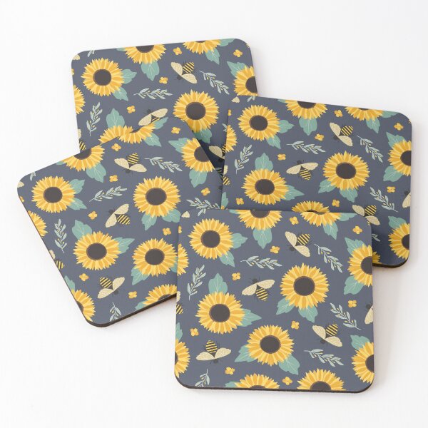 Item preview, Sunflowers and Bees designed and sold by junkydotcom.