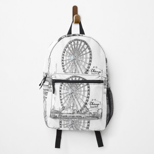 Item preview, Chicago, Illinois, US - Ferris Wheel, Pier and Lakefront  designed and sold by leemcnut.