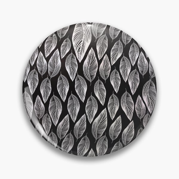 Item preview, Black and white leaf x-ray designed and sold by Shelley Gilbert.