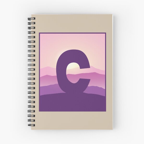 Item preview, Letter C - Pink Hills designed and sold by pixelinga.