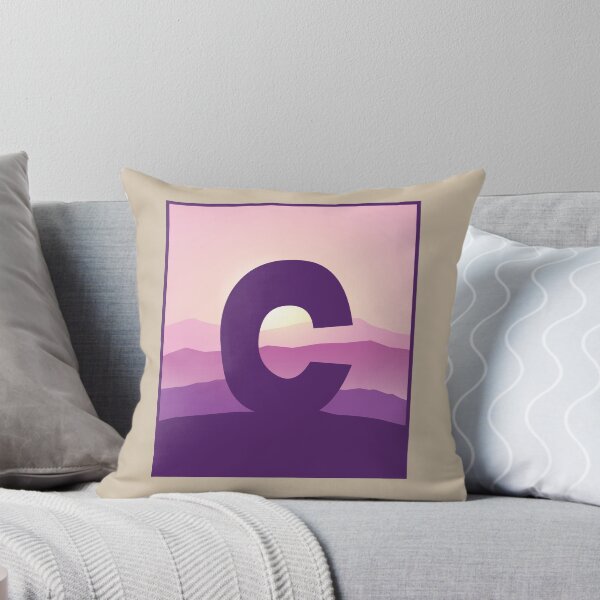Item preview, Letter C - Pink Hills designed and sold by pixelinga.