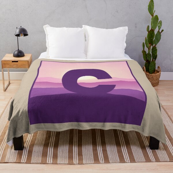 Item preview, Letter C - Pink Hills designed and sold by pixelinga.