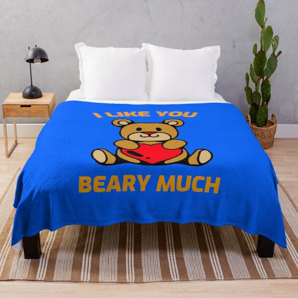 Item preview, I Like You Beary Much designed and sold by BlueCloverTrend.