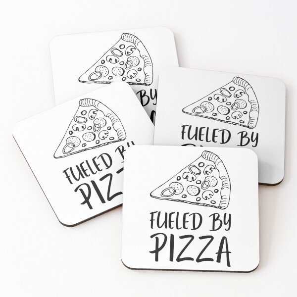 Item preview, Fueled by Pizza Black Tasty Slice designed and sold by javes93.