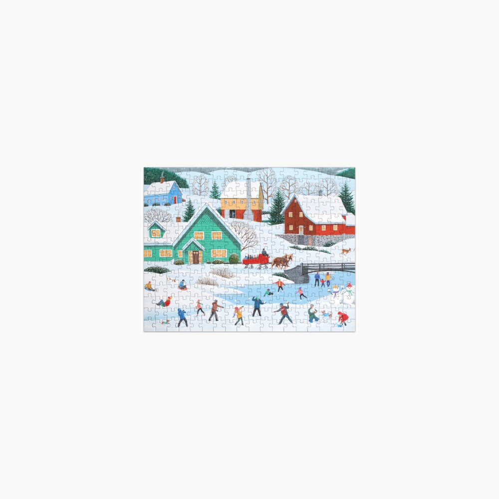 Snowball Fight Jigsaw Puzzle