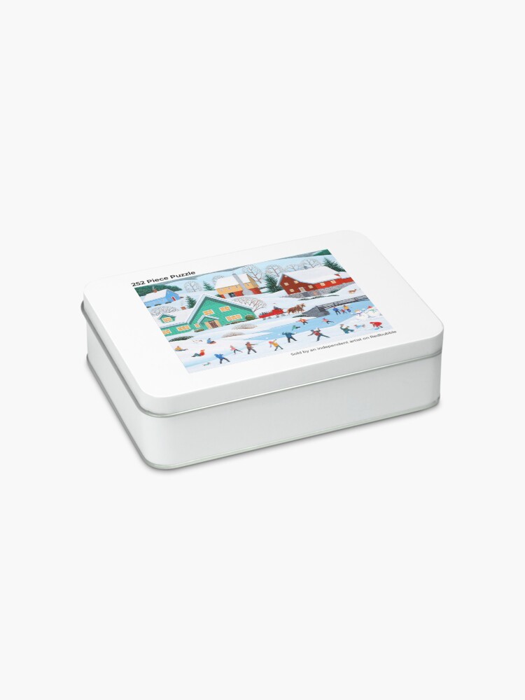 Alternate view of Snowball Fight Jigsaw Puzzle