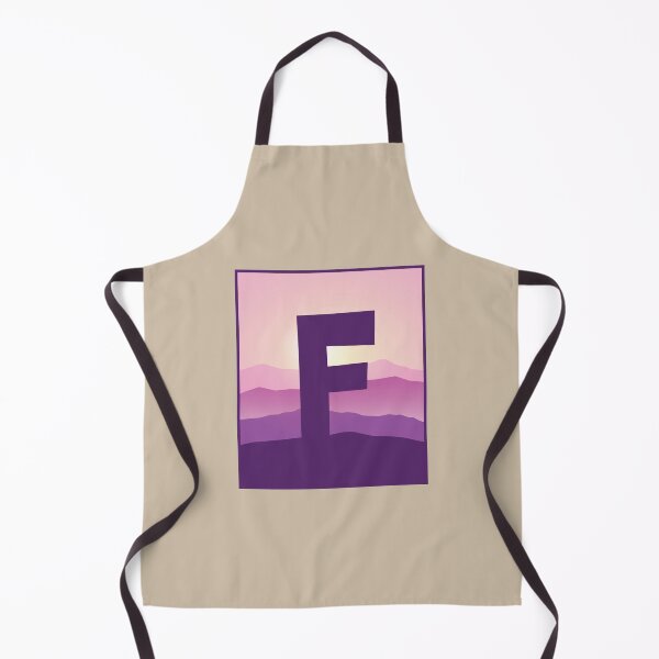 Item preview, Letter F - Pink Hills designed and sold by pixelinga.