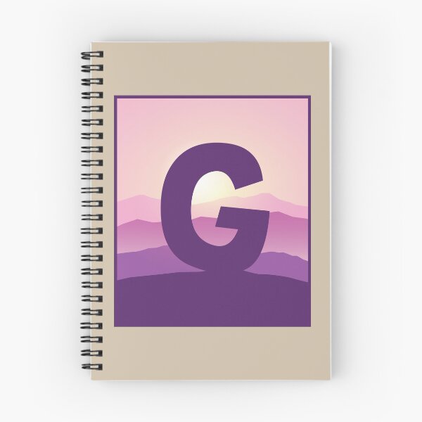 Item preview, Letter G - Pink Hills designed and sold by pixelinga.