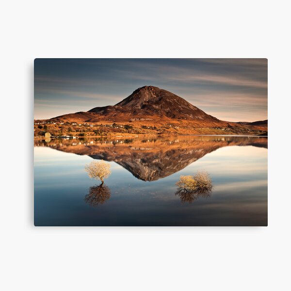 Reflections of Errigal Canvas Print