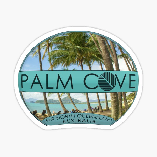 Vista previa del artículo con la obra «Insignia de Palm Cove», diseñado y vendido por Randell Burke.