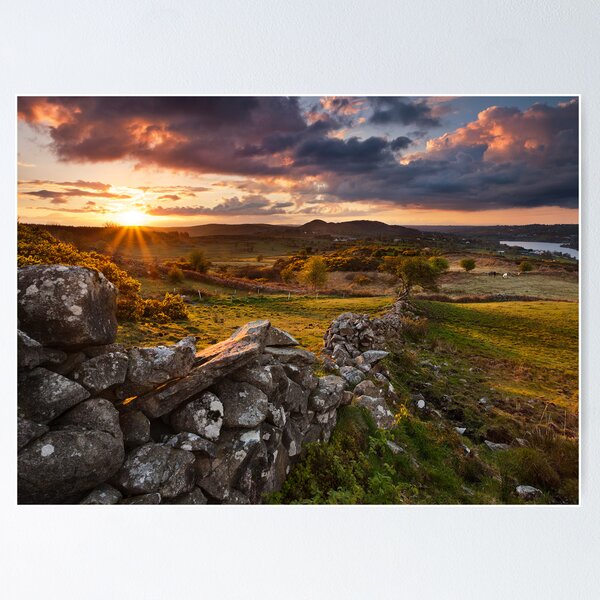 Country Sunset Poster