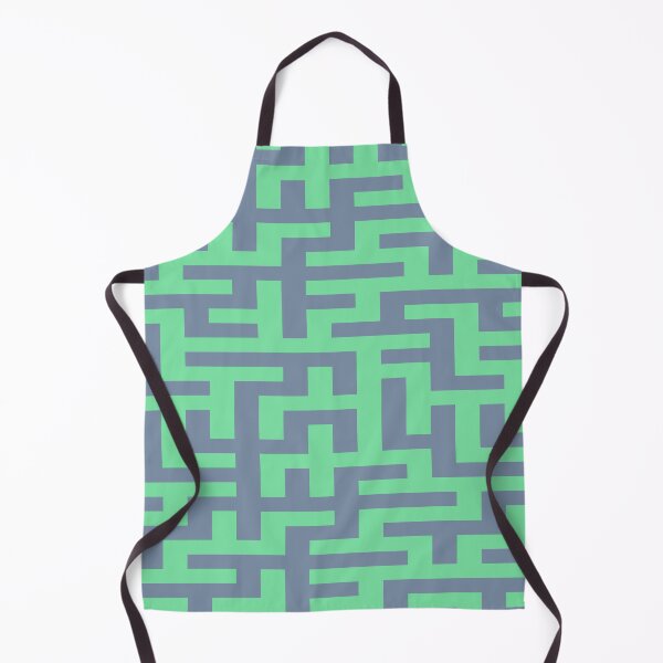 Item preview, Maze in Green and Gray designed and sold by KeksWorkroom.