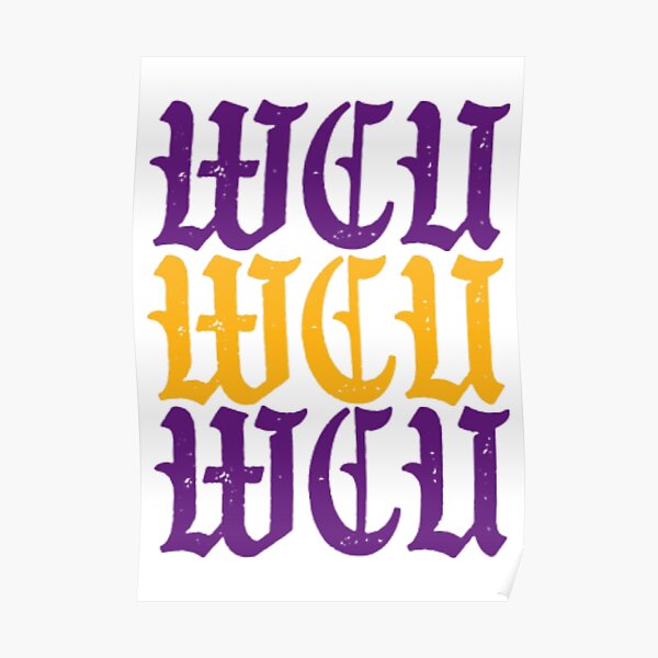 WCU script Poster