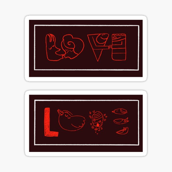 Love Netflix Sticker - Sticker Mania