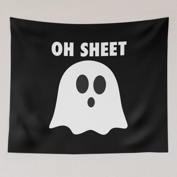 Item preview, Oh Sheet Pun - Funny Ghost designed and sold by BeerBro-Designs.
