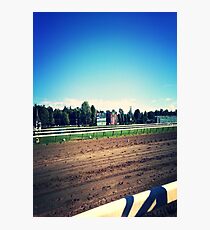 Saratoga Springs Racing Photographic Print
