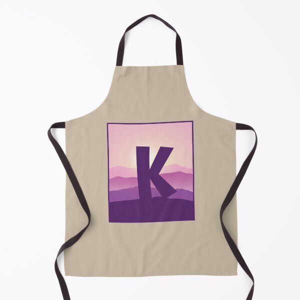 Item preview, Letter K - Pink Hills designed and sold by pixelinga.
