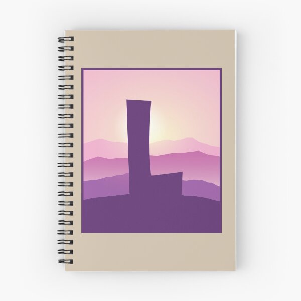 Item preview, Letter L - Pink Hills designed and sold by pixelinga.